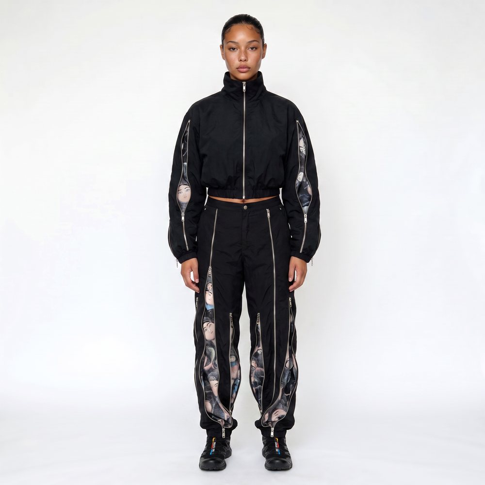 Moon cropped four season jacket