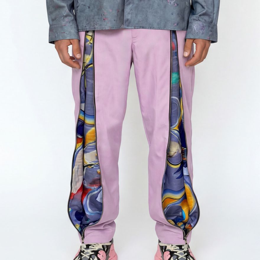 lavender practical pants